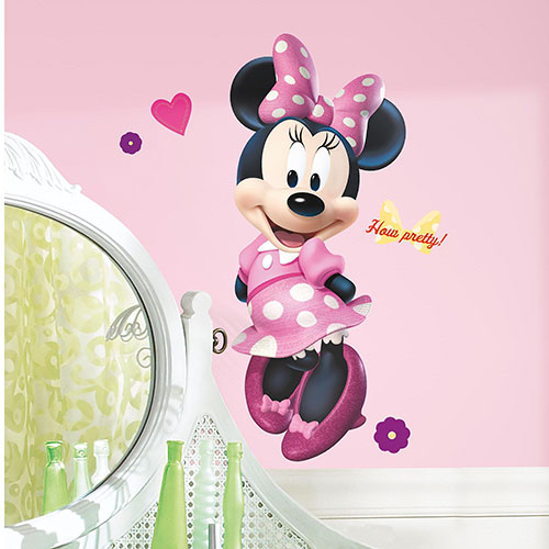 York Wallcoverings Minnie Mouse Giant Wall Decal