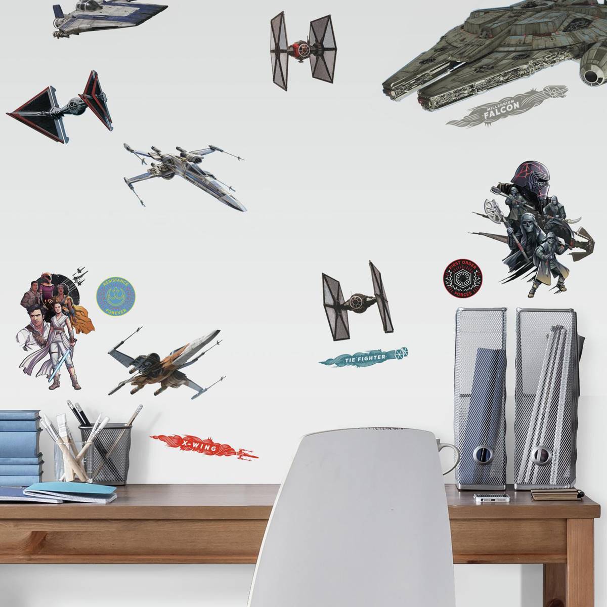 RoomMates(R) Star Wars(R) Galactic Ships Peel & Stick Wall Decal