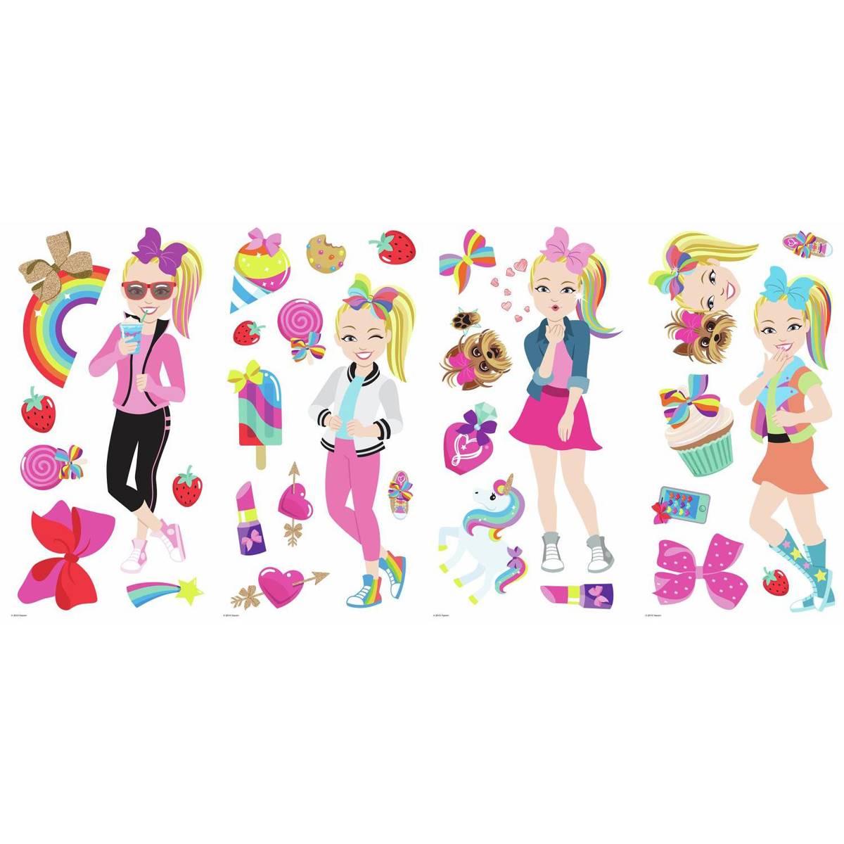 RoomMates(R) JoJo Siwa(tm) Peel & Stick Wall Decals