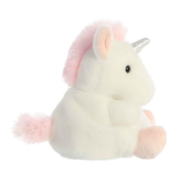 Palm Pals(tm) 4in. Sassy Unicorn(tm) Eco Friendly Plush Beanie alternate view