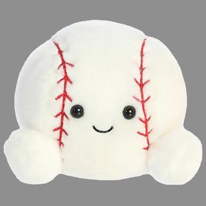 Palm Pals(tm) 4in. Slugger Baseball(tm) Eco Friendly Plush Beanie