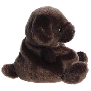 Palm Pals(tm) 4in. Sienna Chocolate Lab(tm) Eco Friendly Plush Beanie alternate view