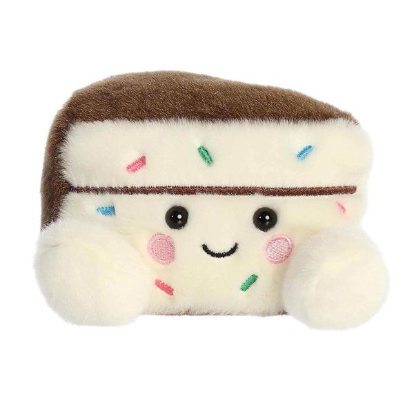 Palm Pals(tm) 4.5in. Sprinkles Cake(tm) Eco Friendly Plush Beanie