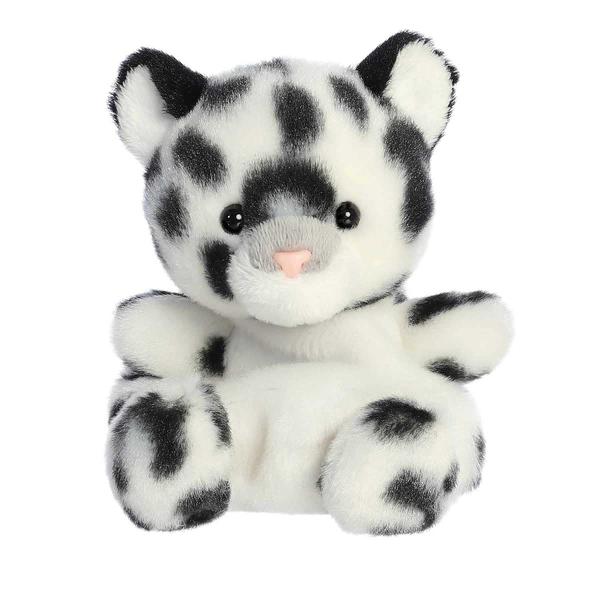 Palm Pals(tm) 4in. Kaia Snow Leopard(tm) Eco Friendly Beanie
