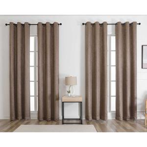 Capri Emboss Energy Saving 4pk. Panel Curtains