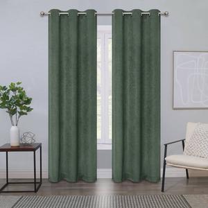 Tuscan Embossed Blackout Grommet Panel Curtain alternate view