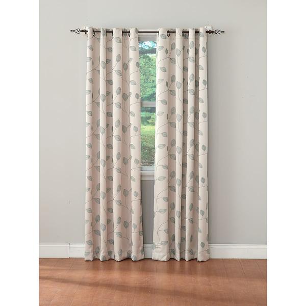 Birch Blackout Grommet Curtain Panel