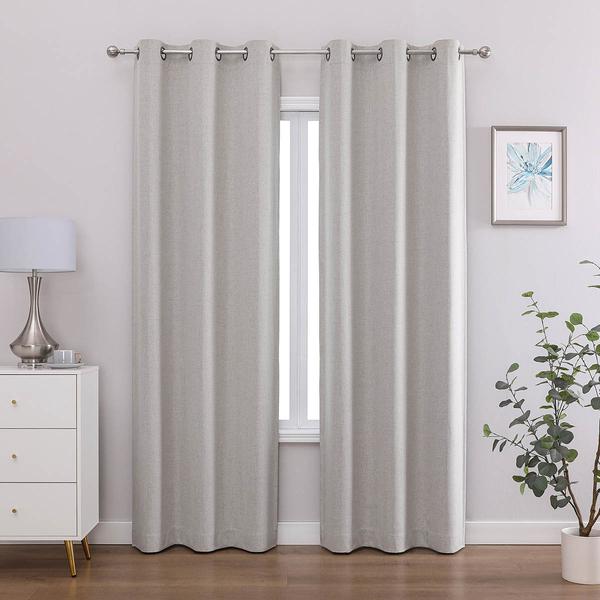 Sunshield Marlon 100% Blackout 2pk. Panel Curtains