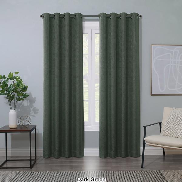 Sunshield Colton 100% Blackout Lined Grommet Panel alternate view
