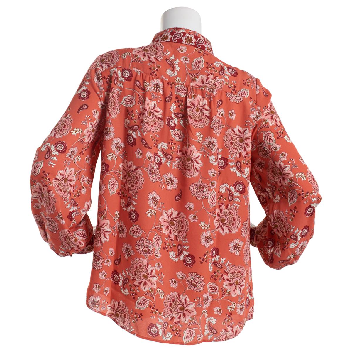 Womens Nanette Lepore Long Sleeve Floral Casual Button Down