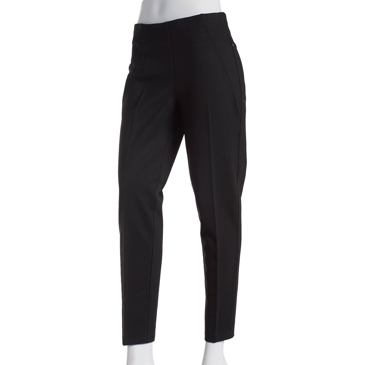 Womens Zac & Rachel Pull On Solid Compression Pants
