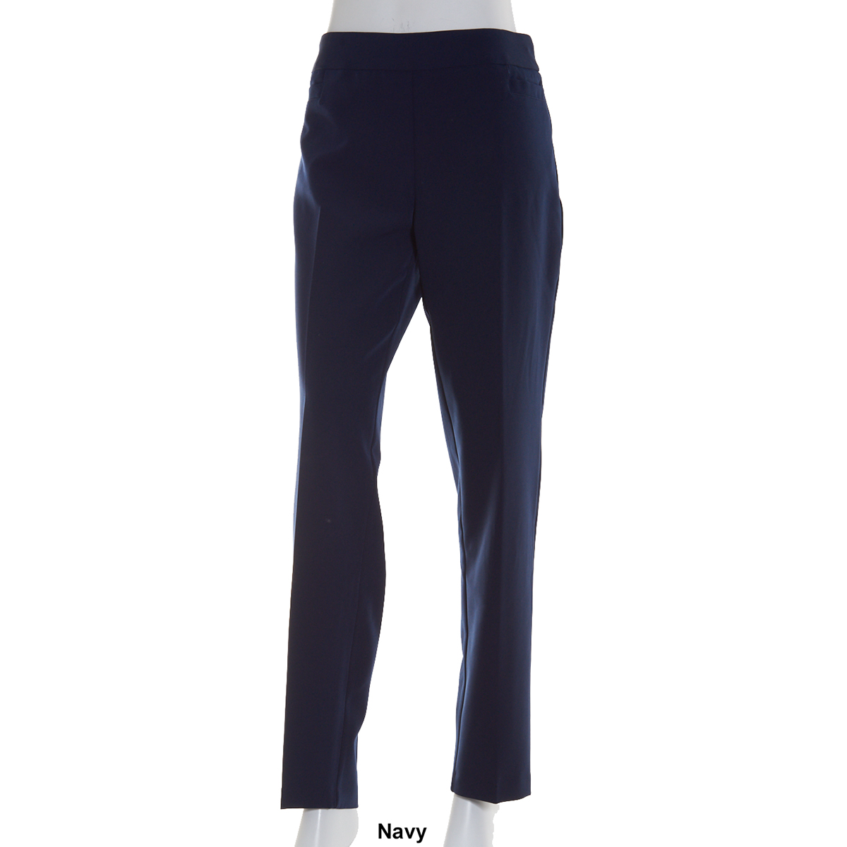 Womens Zac & Rachel Pull On Slim Beasom Pocket Pants