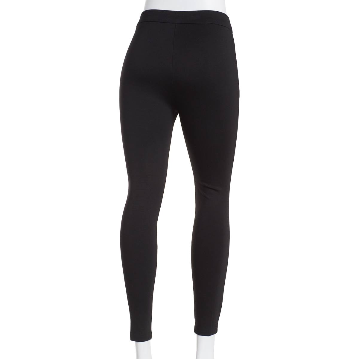 Petite Zac & Rachel Solid Compression Pants With Side Stretch