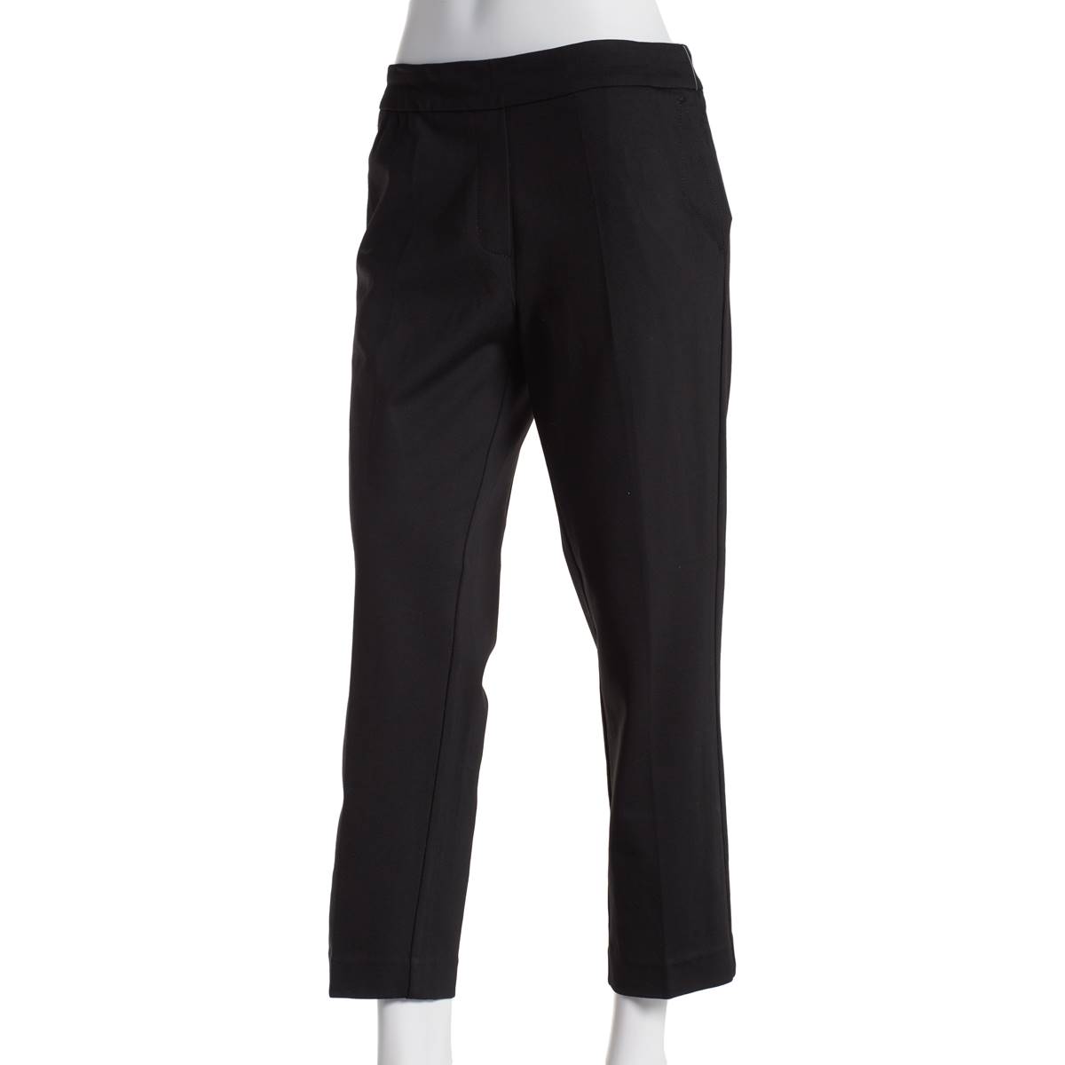 Petite Zac & Rachel Solid Pull On Compression Pants