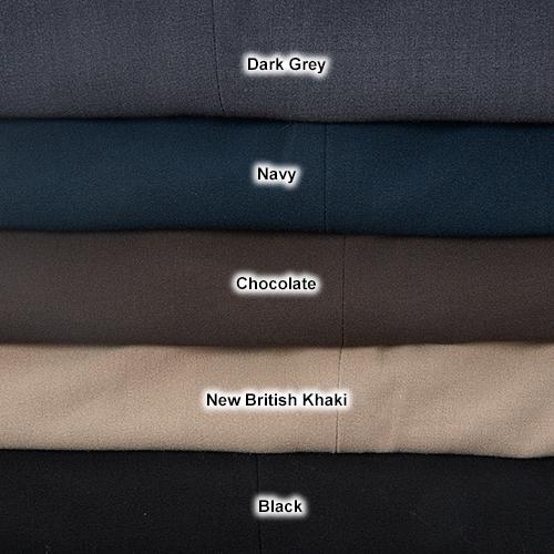 Womens Zac & Rachel Solid Flat Front Pants - Short alternate view