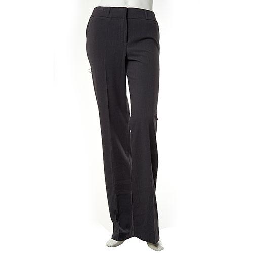Womens Zac & Rachel Solid Flat Front Dress Pants - Tall Length