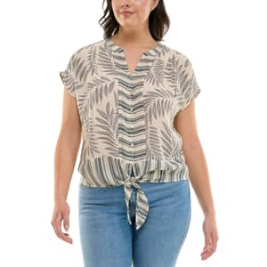 Zac & Rachel Chemisier De Style Paysanne En Crêpe Uni Pour Femme, Noir