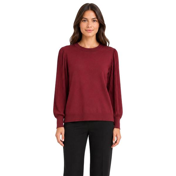 Womens Zac & Rachel Long Chiffon Sleeve Sweater alternate view