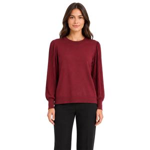 Plus Size Zac & Rachel Long Chiffon Sleeve Sweater alternate view