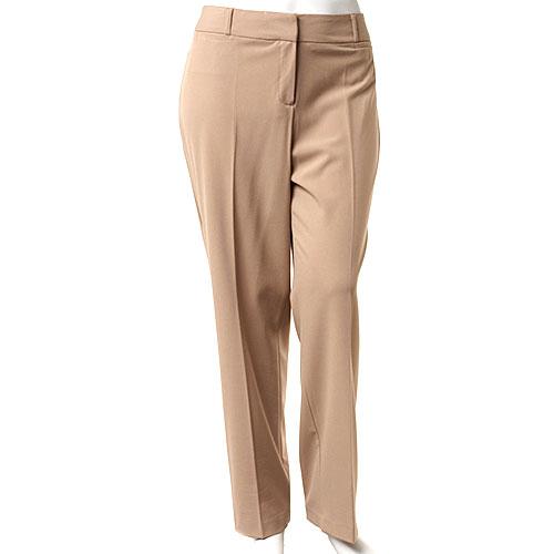 Plus Size Zac & Rachel Straight Leg Dress Pants - Average
