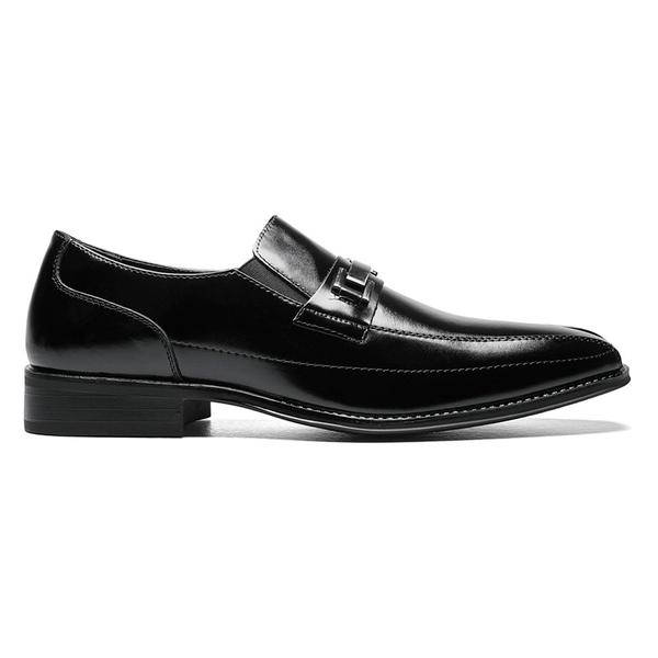 Mens Stacy Adams Wakefield Bike Toe Slip-On Loafers alternate view