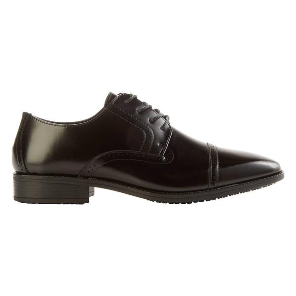 Mens Stacy Adams Abbott Slip-Resistant Cap Toe Oxfords alternate view