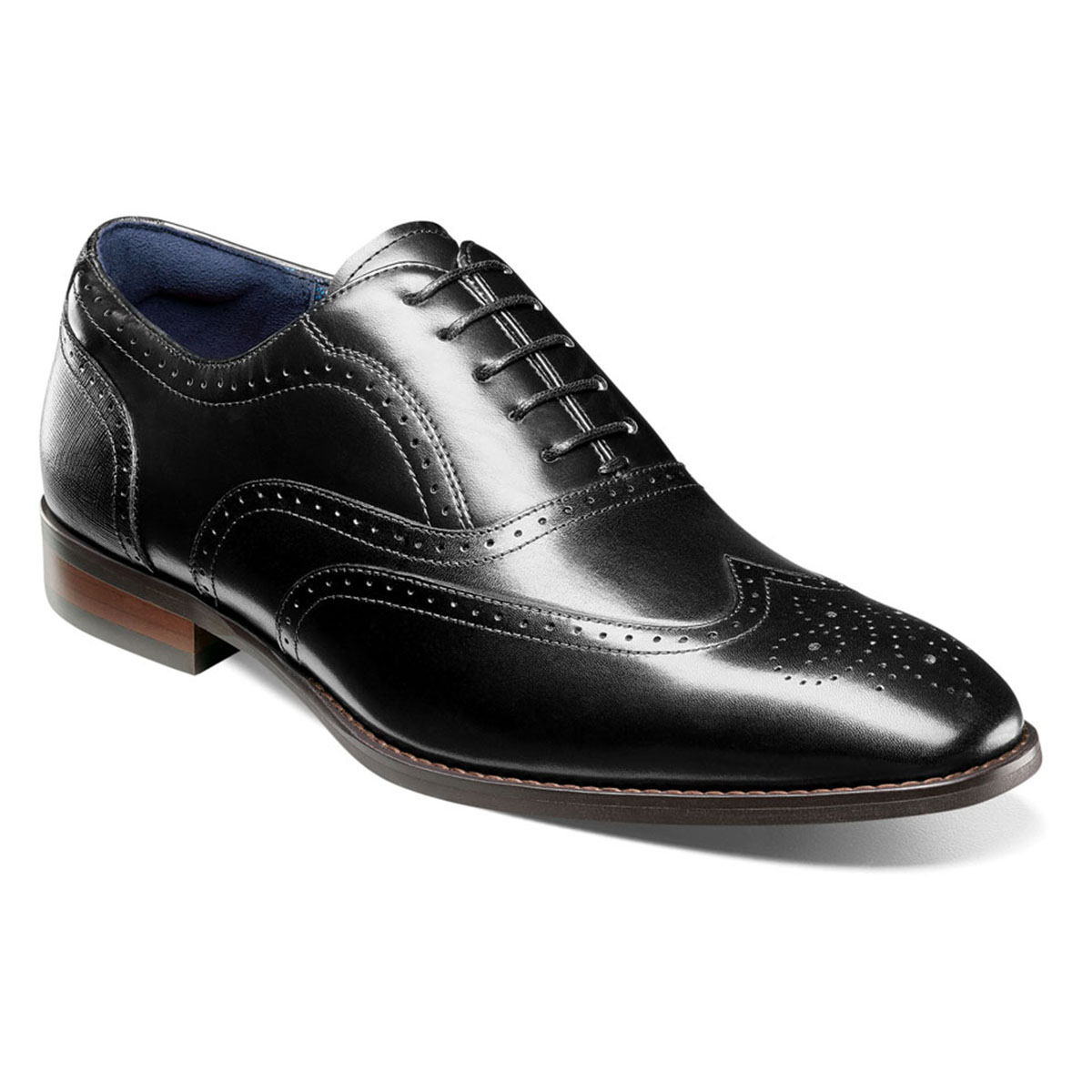 Mens Stacy Adams Kaine Wingtip Oxfords