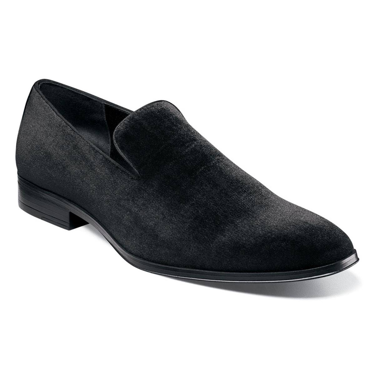 Mens Stacy Adams Savian Velour Loafers