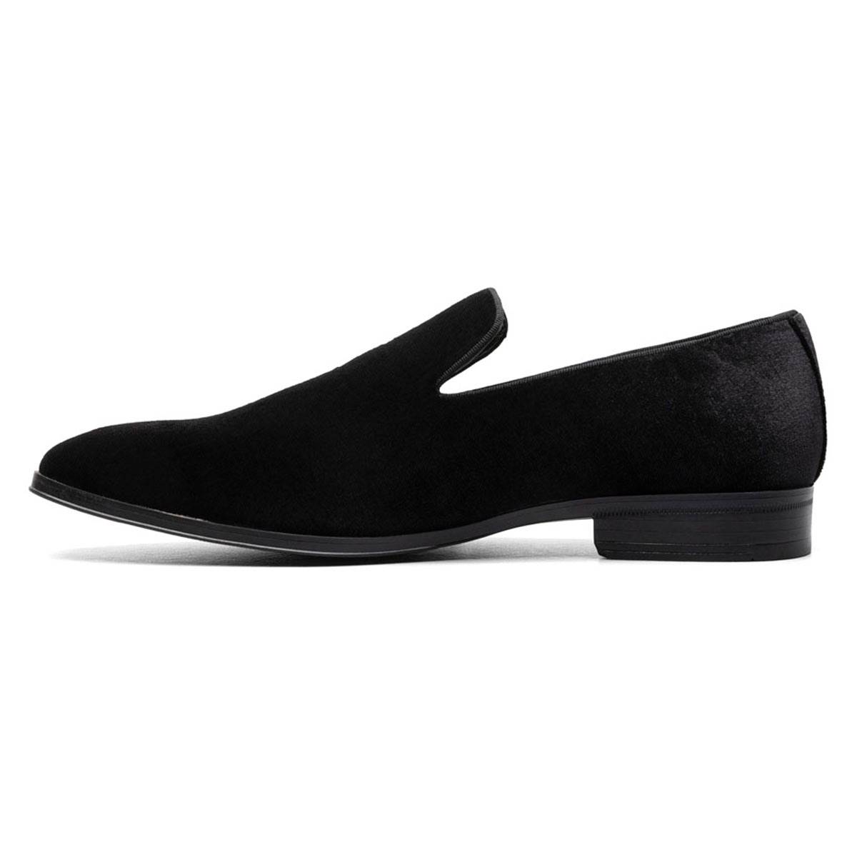 Mens Stacy Adams Savian Velour Loafers