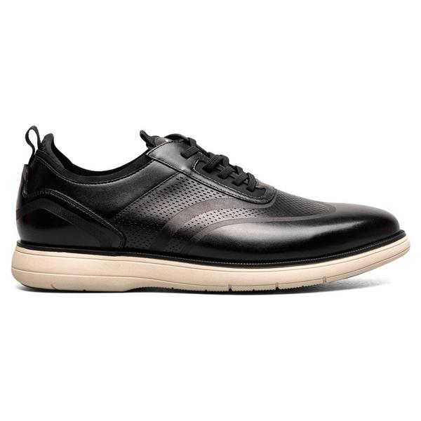 Mens Stacy Adams Edgewood Wingtip Elastic Lace Up Oxfords alternate view
