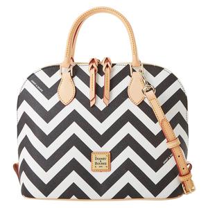Dooney & Bourke Chevron Zip Zip Satchel