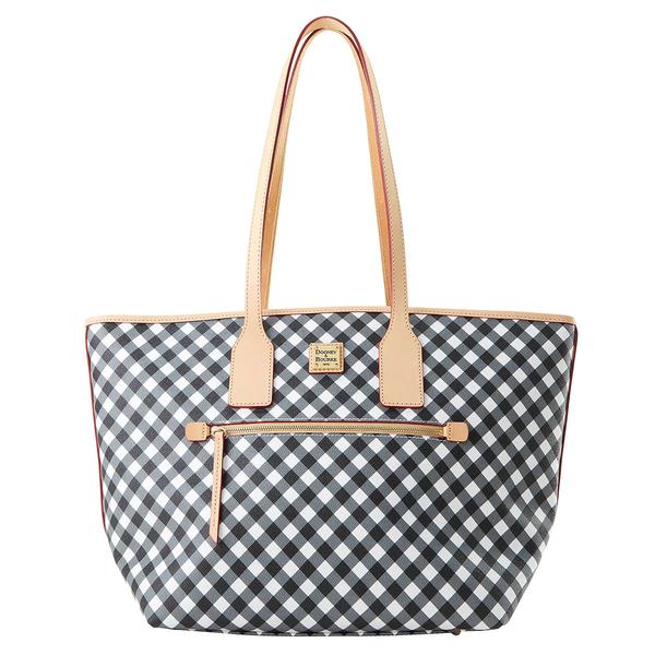 Dooney & Bourke Gingham Large Tote