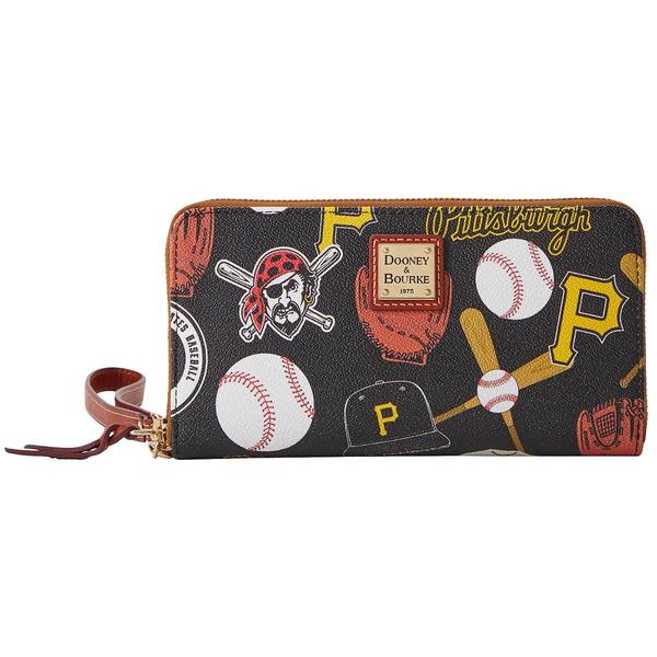 Dooney & Bourke Pirates Large Zip-Around Wristlet