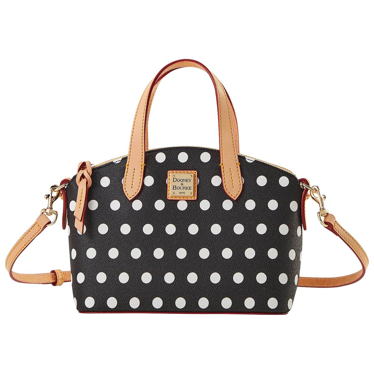 Dooney & Bourke Polka Dot Ruby Satchel