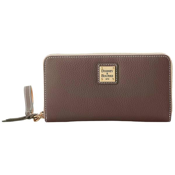 Womens Dooney & Bourke Lucca Solid Zip-Around Wallet