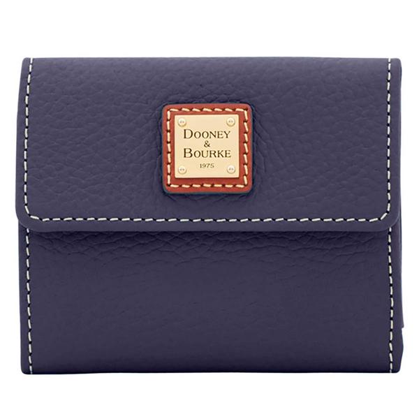 Womens Dooney & Bourke Pebble Grain Solid Small Flap Wallet alternate view