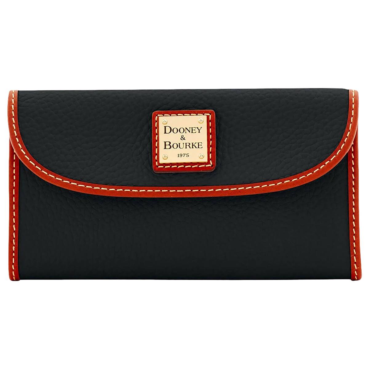 Womens Dooney & Bourke Pebble Continental Wallet