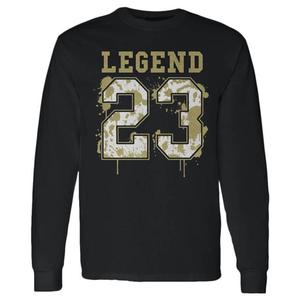 Boys (8-20) 23 Legend Splatter Long Sleeve w/ Earbuds