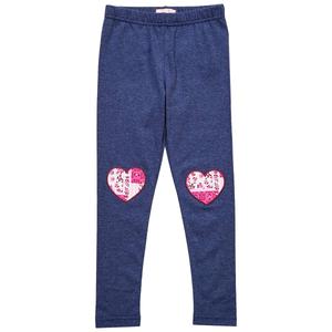 Girls (4-6x) Freestyle Revolution Heart Knee Patch Leggings
