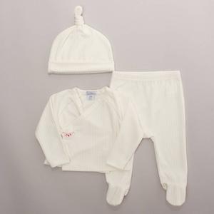 Baby Girl (NB-9M) Quiltex Lamb 3pc. Take Me Home Set