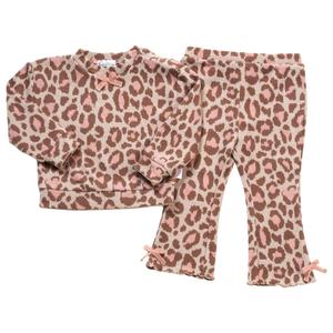 Baby Girl (12-24M) Quiltex Leopard 2pc. Sweater Set