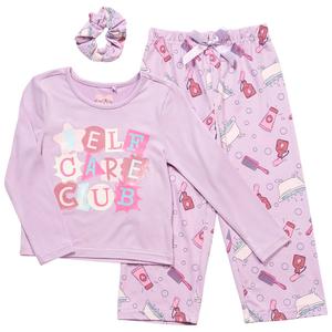 Toddler Girl Freestyle Revolution Self Care Club Pajama Set