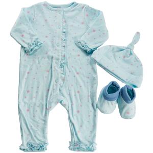 Baby Unisex (NB-6M) Quiltex(R) Twinkle Lil Star 3pc. Box Set