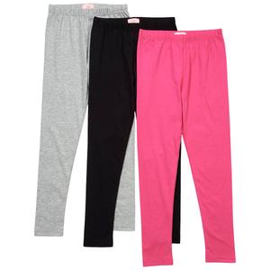 Girls (7-16) Freestyle Revolution 3pk. Solid/Marled Leggings