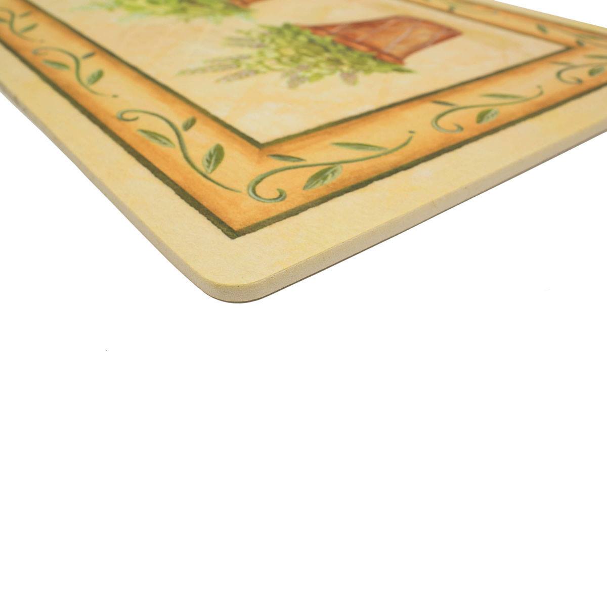 Mohawk Home Potted Herb Garden Cushioned Kitchen Mat