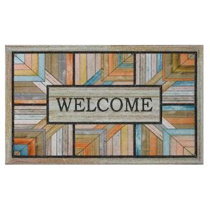 Mohawk Home Colorful Roots Welcome Rectangle Doormat