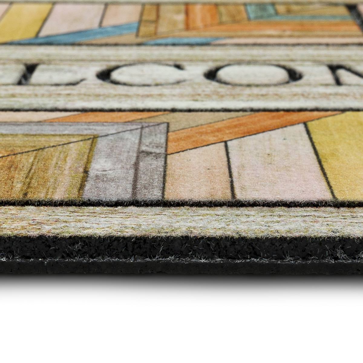 Mohawk Home Colorful Roots Welcome Rectangle Doormat