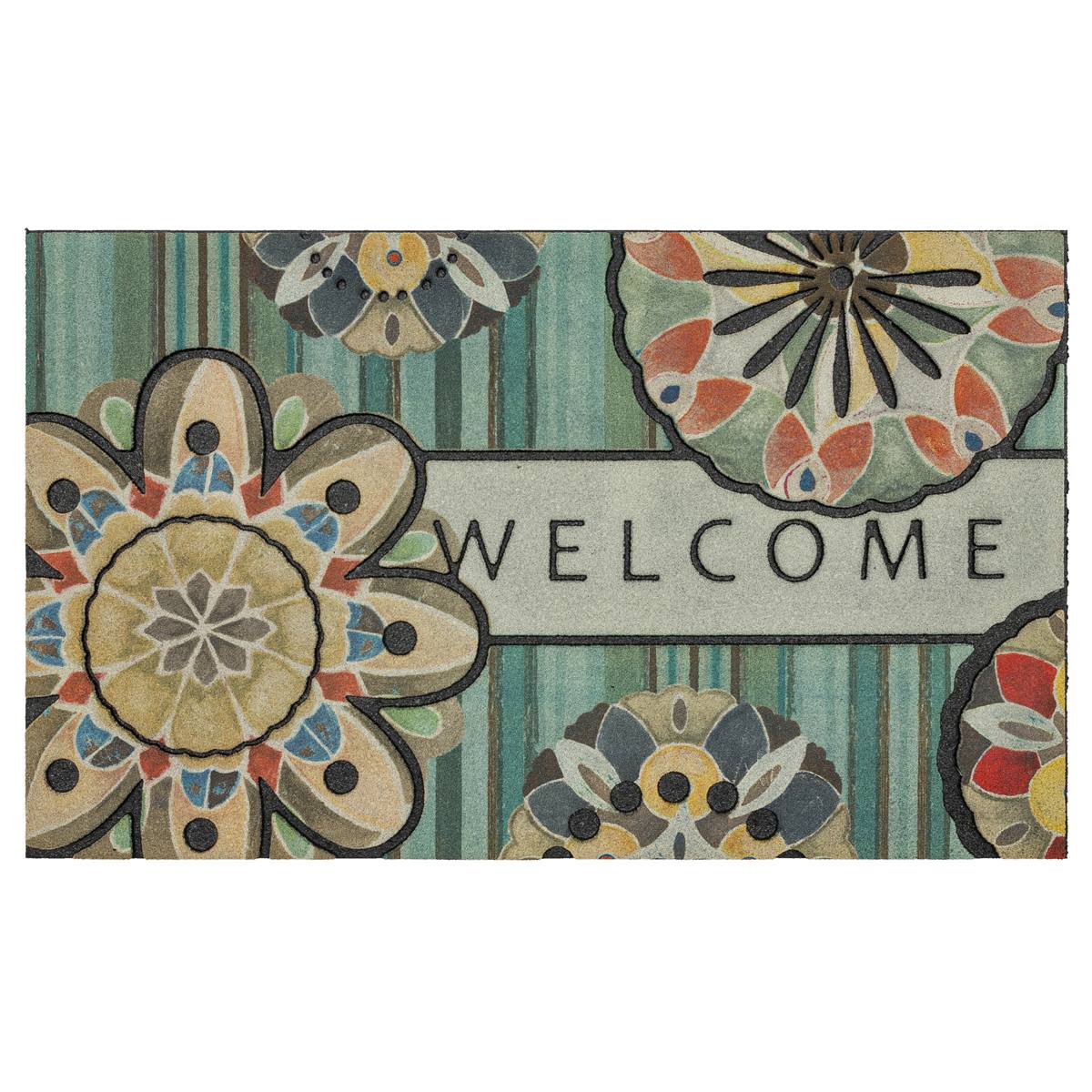 Mohawk Home Playful Medallion Welcome Rectangle Doormat