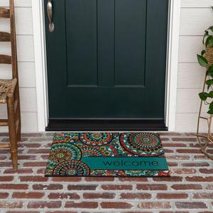 Mohawk Home Bohemian Kingdom Mosaic Welcome Rectangle Doormat alternate view