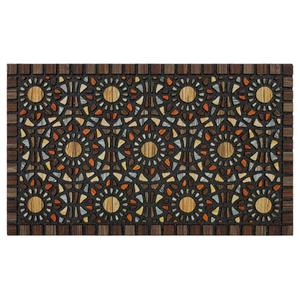 Mohawk Home Entranced Geometric Mosaic Rectangle Doormat